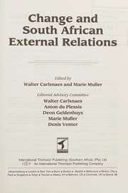 Tapa de Change and South African external relations