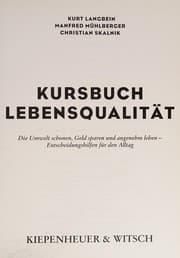 Tapa de Kursbuch Lebensqualität