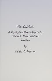 Tapa de When God calls