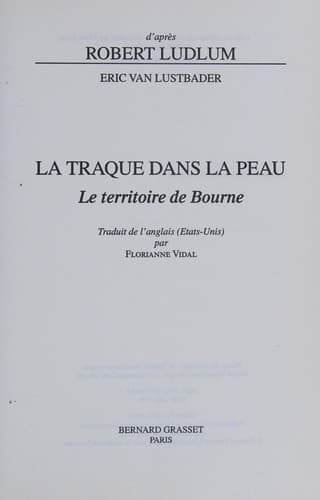 Tapa de La traque dans la peau