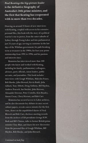 Tapa de Paul Keating