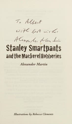 Tapa de Stanley Smartpants and the mackerel robberies