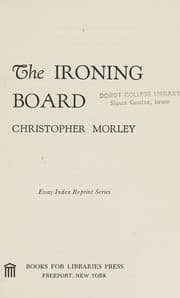 Tapa de The ironing board