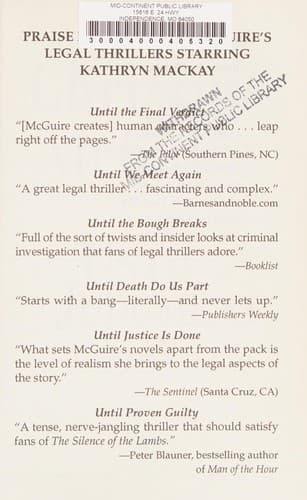 Tapa de Until Judgment Day