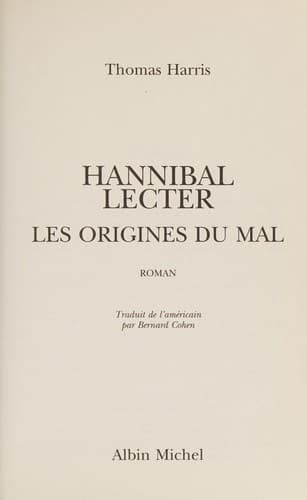 Tapa de Hannibal Lecter