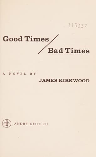 Tapa de Good times / bad times