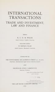 Tapa de International transactions