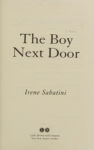Tapa de The boy next door
