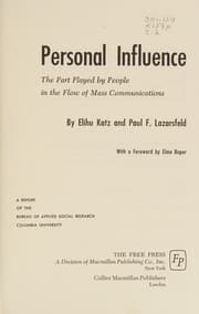 Tapa de Personal influence