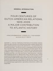 Tapa de Four centuries of Dutch-American relations 1609-2009