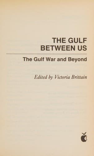 Tapa de The Gulf Between Us