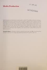 Tapa de Media production