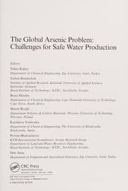 Tapa de The global arsenic problem