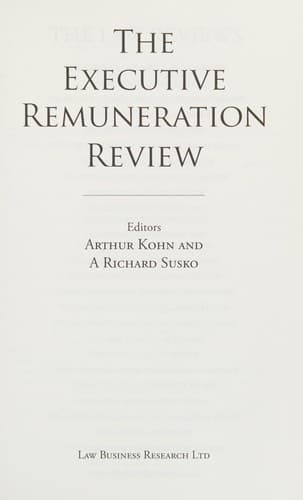 Tapa de Executive Remuneration Review