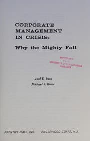 Tapa de Corporate management in crisis