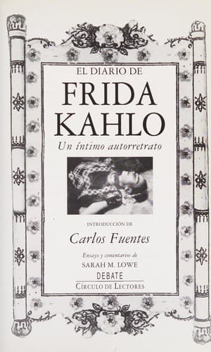 Tapa de Frida Kahlo Diario