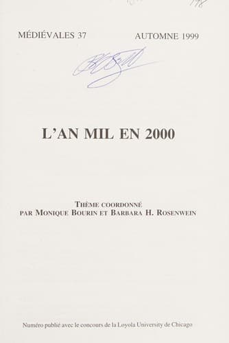Tapa de L'an mil en 2000