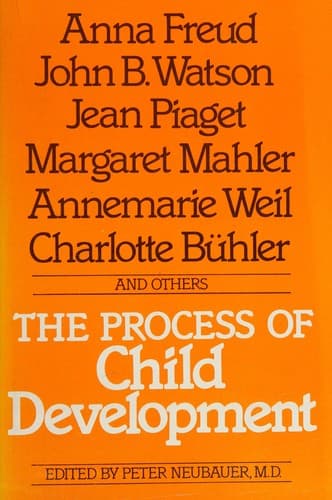 Tapa de The Process of child development