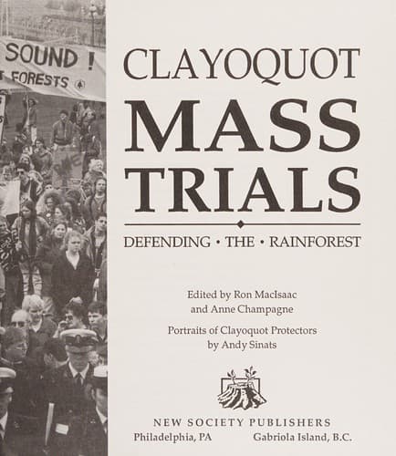 Tapa de Clayoquot mass trials