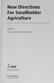 Tapa de New Directions for Smallholder Agriculture