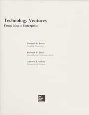 Tapa de Technology Ventures