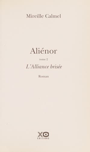 Tapa de Aliénor