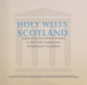 Tapa de Holy Wells