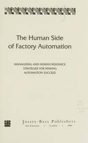 Tapa de The human side of factory automation