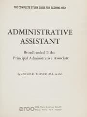 Tapa de Administrative assistant