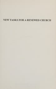 Tapa de New Tasks for the Renewed Church