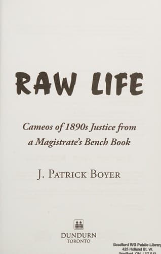 Tapa de Raw Life
