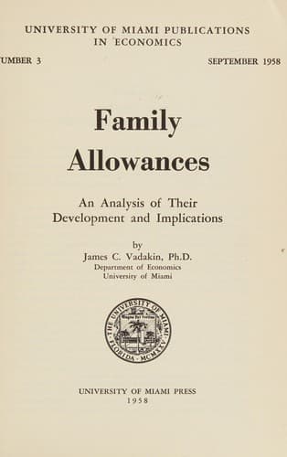 Tapa de Family allowances