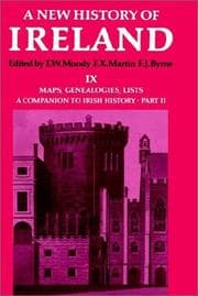Tapa de A new history of Ireland