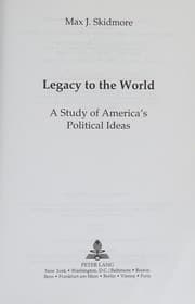 Tapa de Legacy to the world