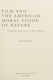 Tapa de Film and the American moral vision of nature