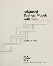 Tapa de Advanced business models with 1-2-3
