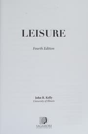 Tapa de Risk management for park, recreation, and leisure services