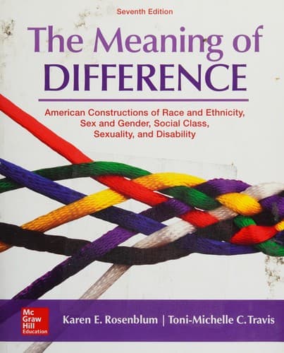 Tapa de Meaning of Difference