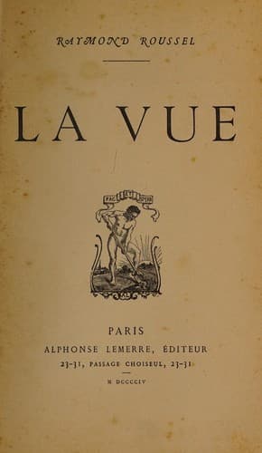 Tapa de La vue