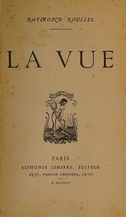 Tapa de La vue