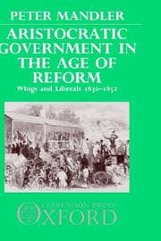 Tapa de Aristocratic government in the Age of Reform