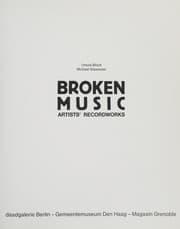 Tapa de Broken music