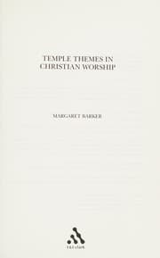 Tapa de Temple themes in Christian worship