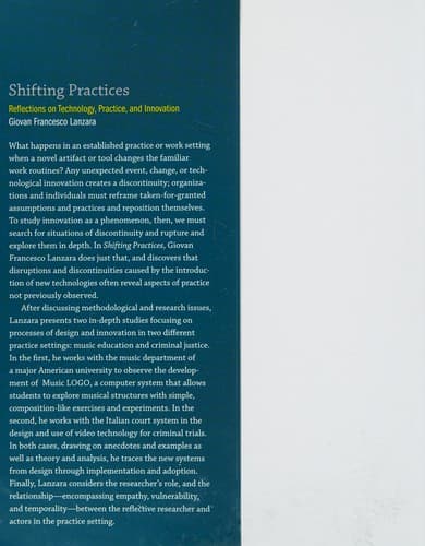 Tapa de Shifting Practices
