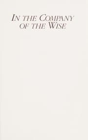 Tapa de In the company of the wise