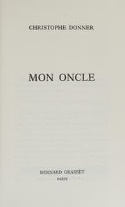 Tapa de Mon oncle