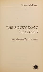 Tapa de The rocky road to Dublin