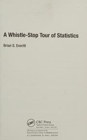 Tapa de A whistle-stop tour of statistics