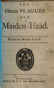 Tapa de The fifteen plagues of a maiden-head