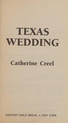 Tapa de Texas Wedding